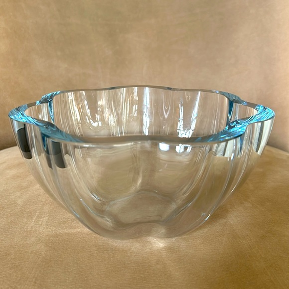 🔥HP🔥VTG Asta Stromberg /Strombergshyttan  Crystal Bowl 60s, Sweden, signed - Picture 4 of 14
